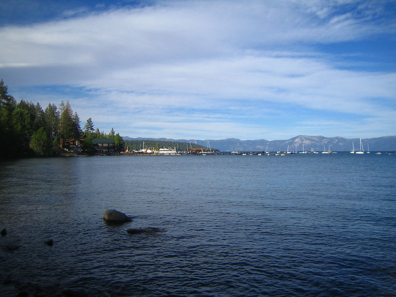 A scenic image of Lake Tahoe