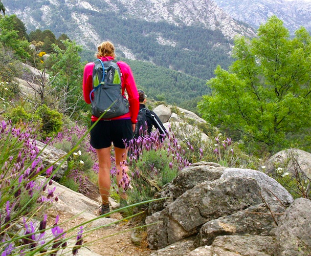 Trail running tour in the Guadarrama Mountains