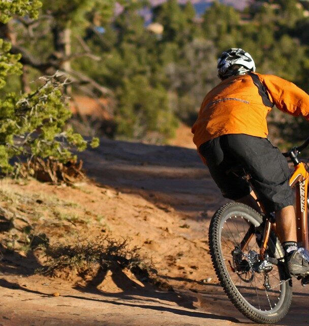 Mountain biking in Porcupine Rim