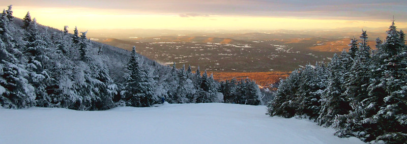 A slope in New Hampshire’s backcountry