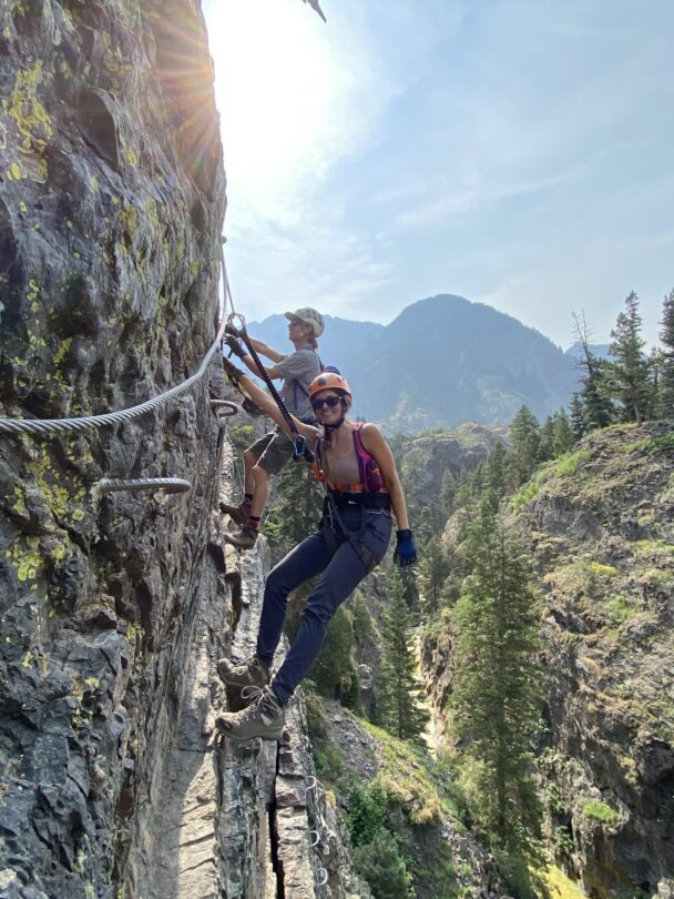 Climb Via Ferrata in Ouray, Colorado