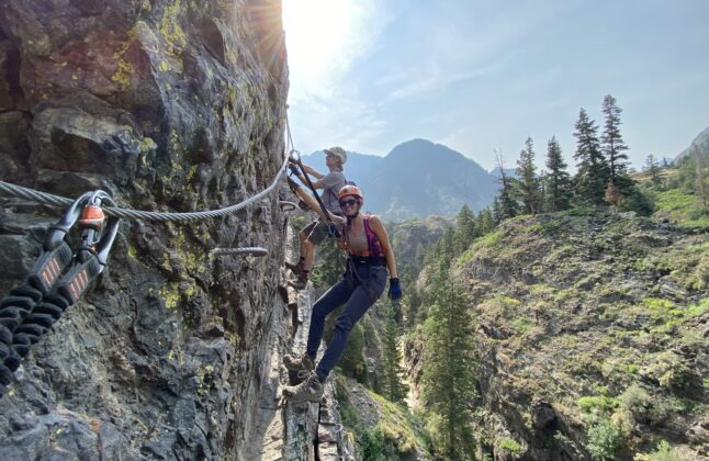 Climb Via Ferrata in Ouray, Colorado