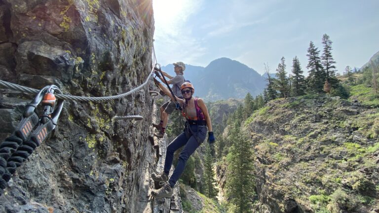 Climb Via Ferrata in Ouray, Colorado