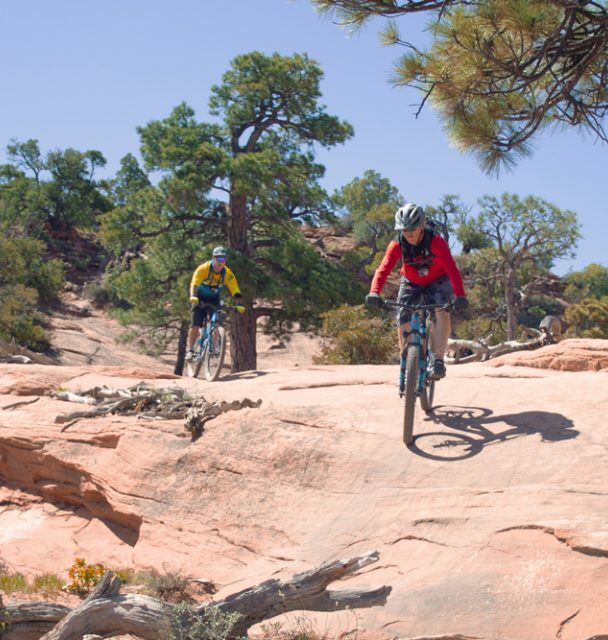 Mountain biking in Porcupine Rim