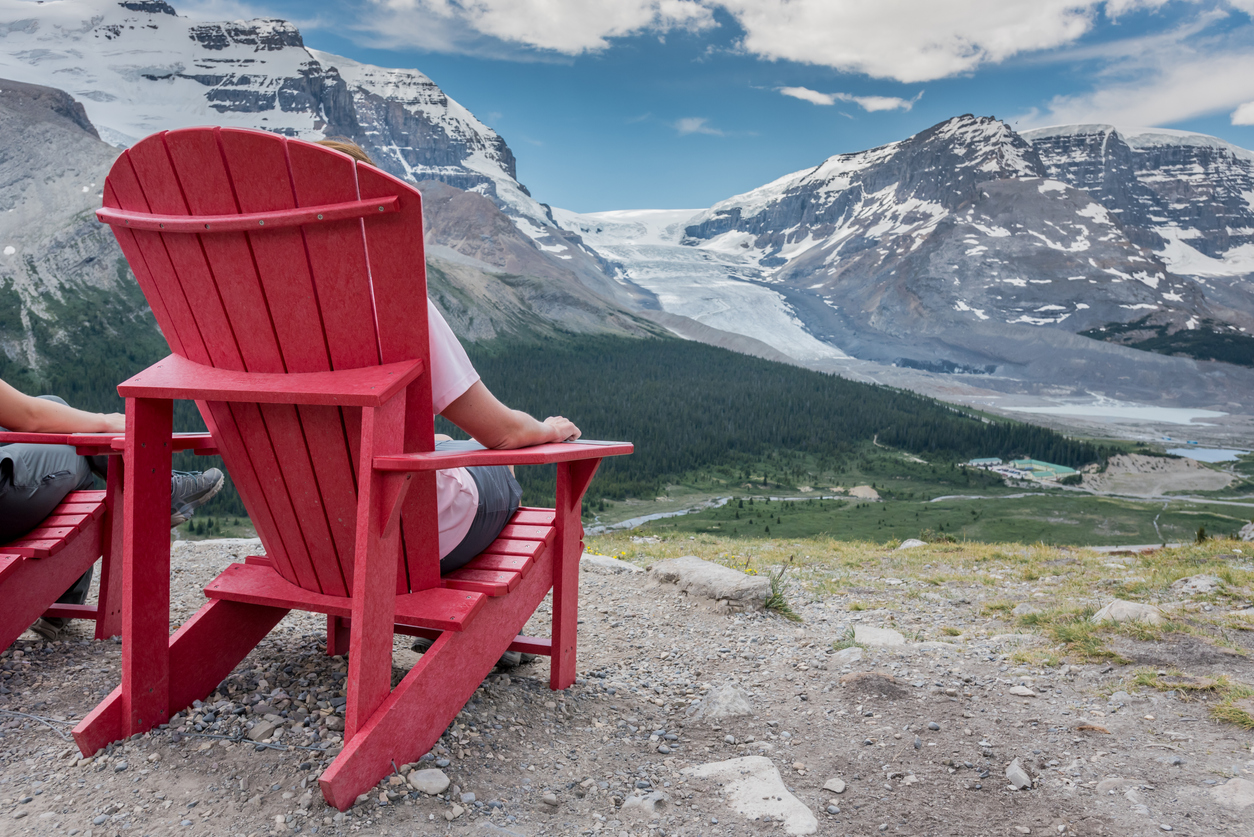 Marvel at the stunning views from the Victoria North glacier