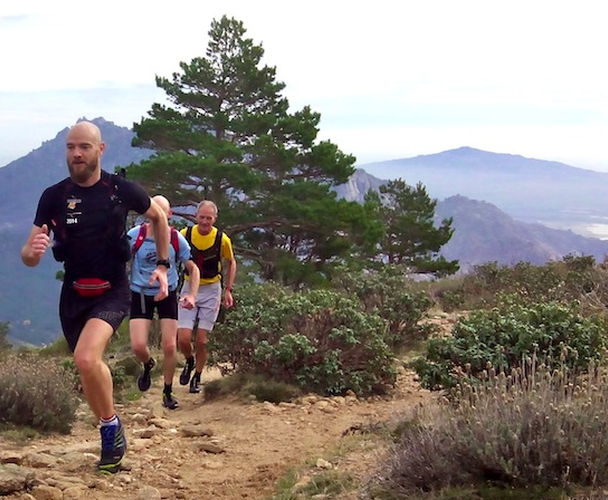 Trail running tour in the Guadarrama Mountains