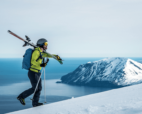 Ski Touring in Iceland’s Troll Peninsula