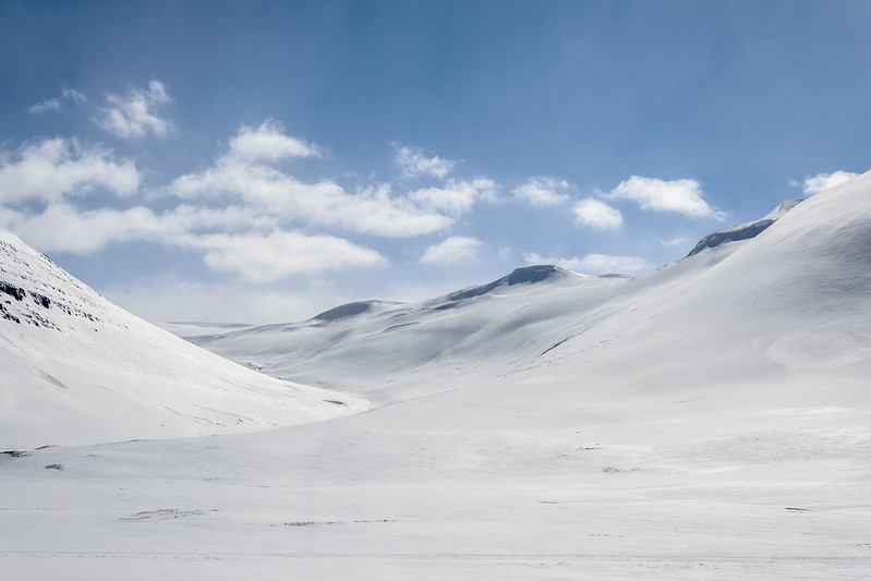Backcountry slopes in Iceland
