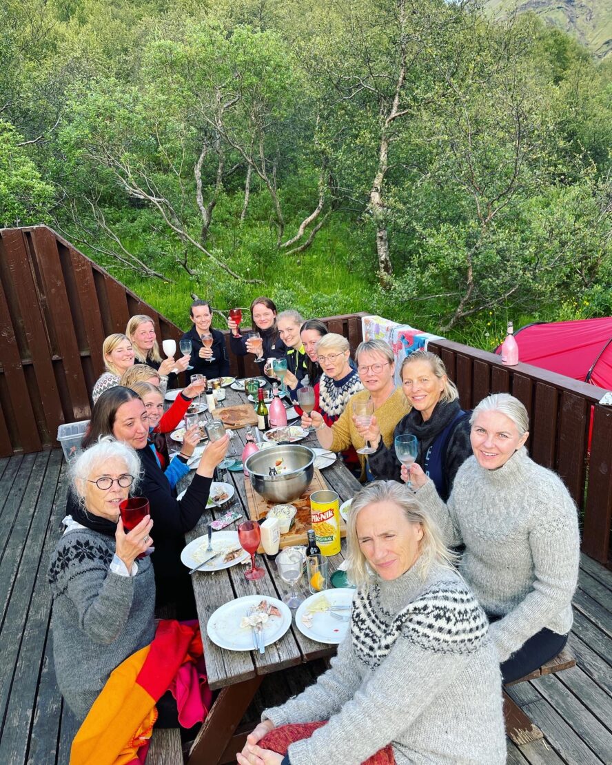 We end each day with a traditional Icelandic feast and new friends at one of the amazing laugavegur trek huts