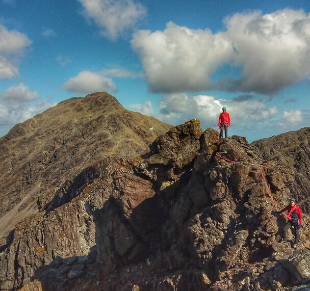 Mountaineering on the Cuillin Ridge