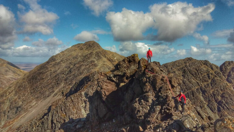 Mountaineering on the Cuillin Ridge