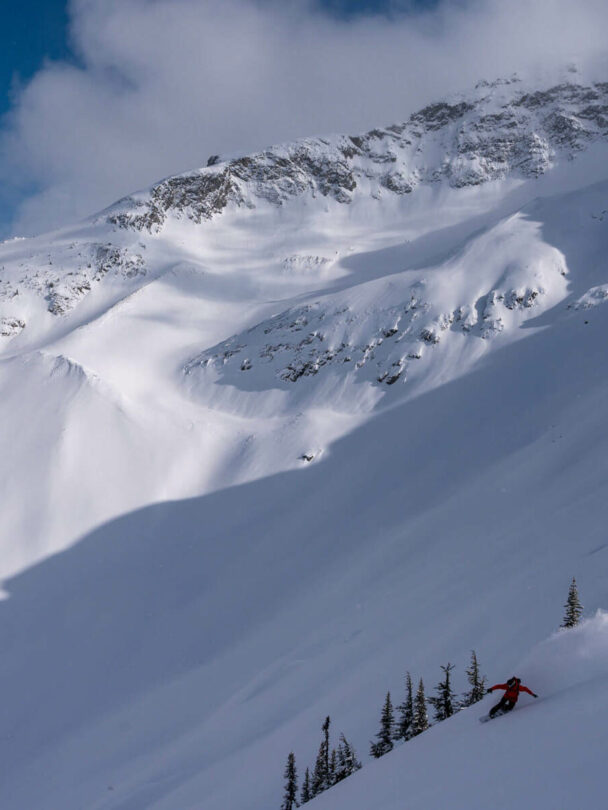 Backcountry skiing hut trip in Whistler, BC