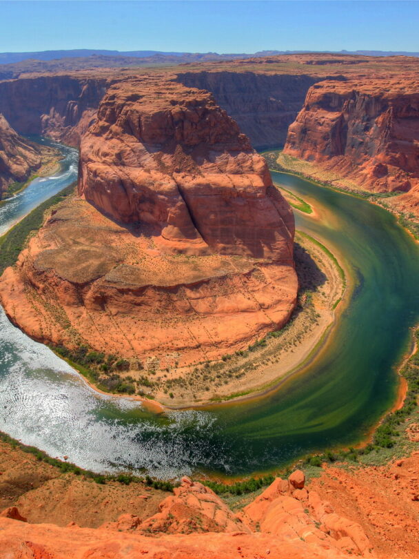 Hikers in Antelope Canyon