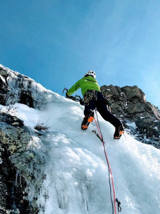 Ice Climbing in Telluride