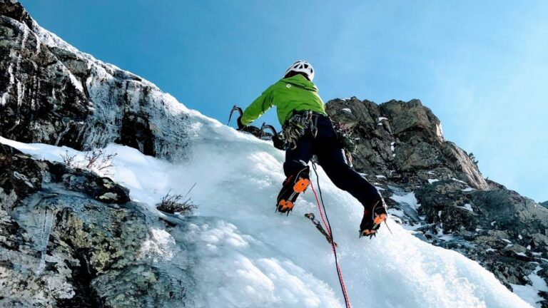 Ice Climbing in Telluride