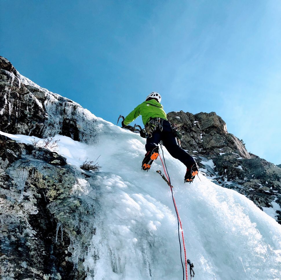 Ice Climbing in Telluride