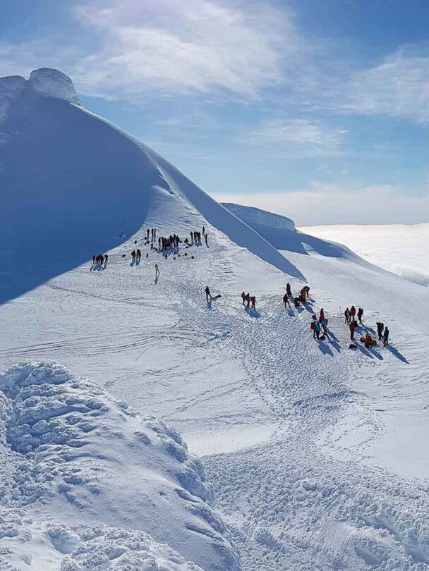 The ultimate volcano ski touring in Iceland