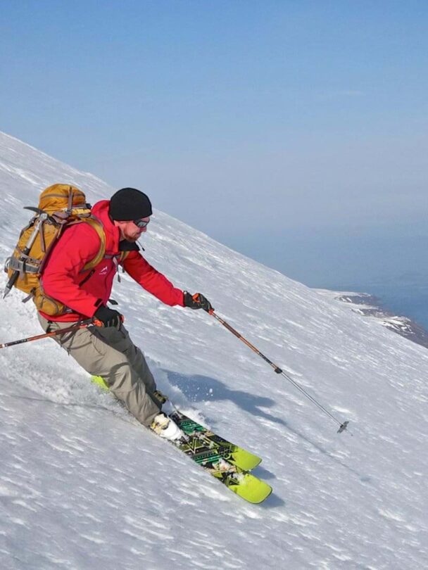 The ultimate volcano ski touring in Iceland
