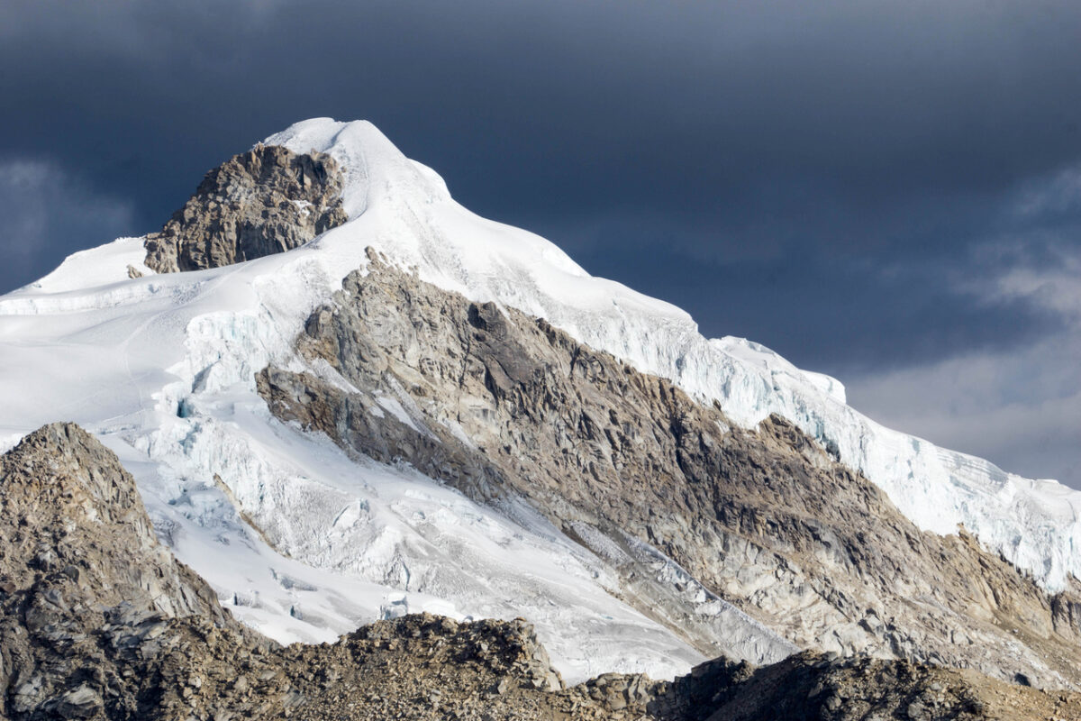 Ishinca Summit in the Cordillera Blanca