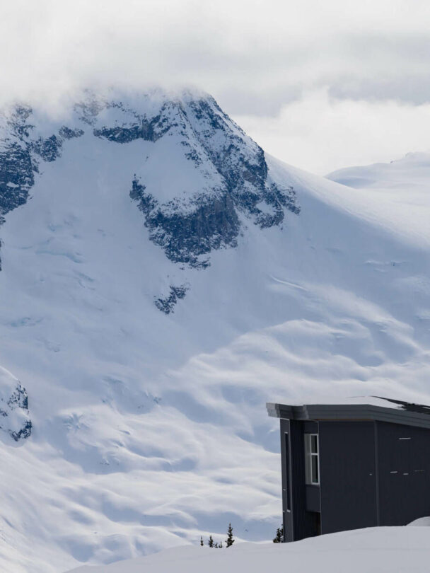 Backcountry skiing hut trip in Whistler, BC