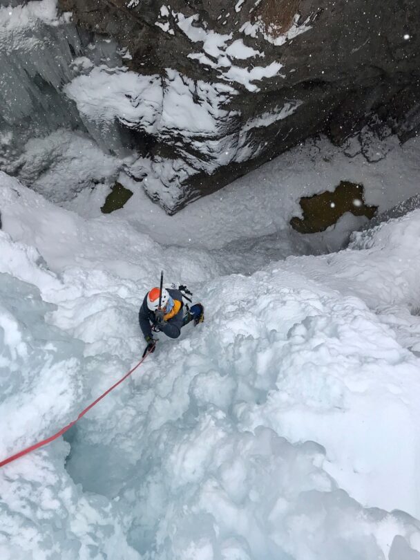 Ice Climbing in Ouray