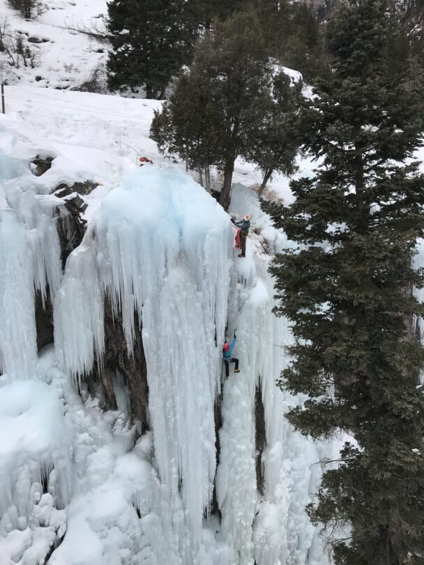 Ice Climbing in Ouray