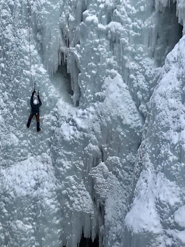 Ice Climbing in Ouray