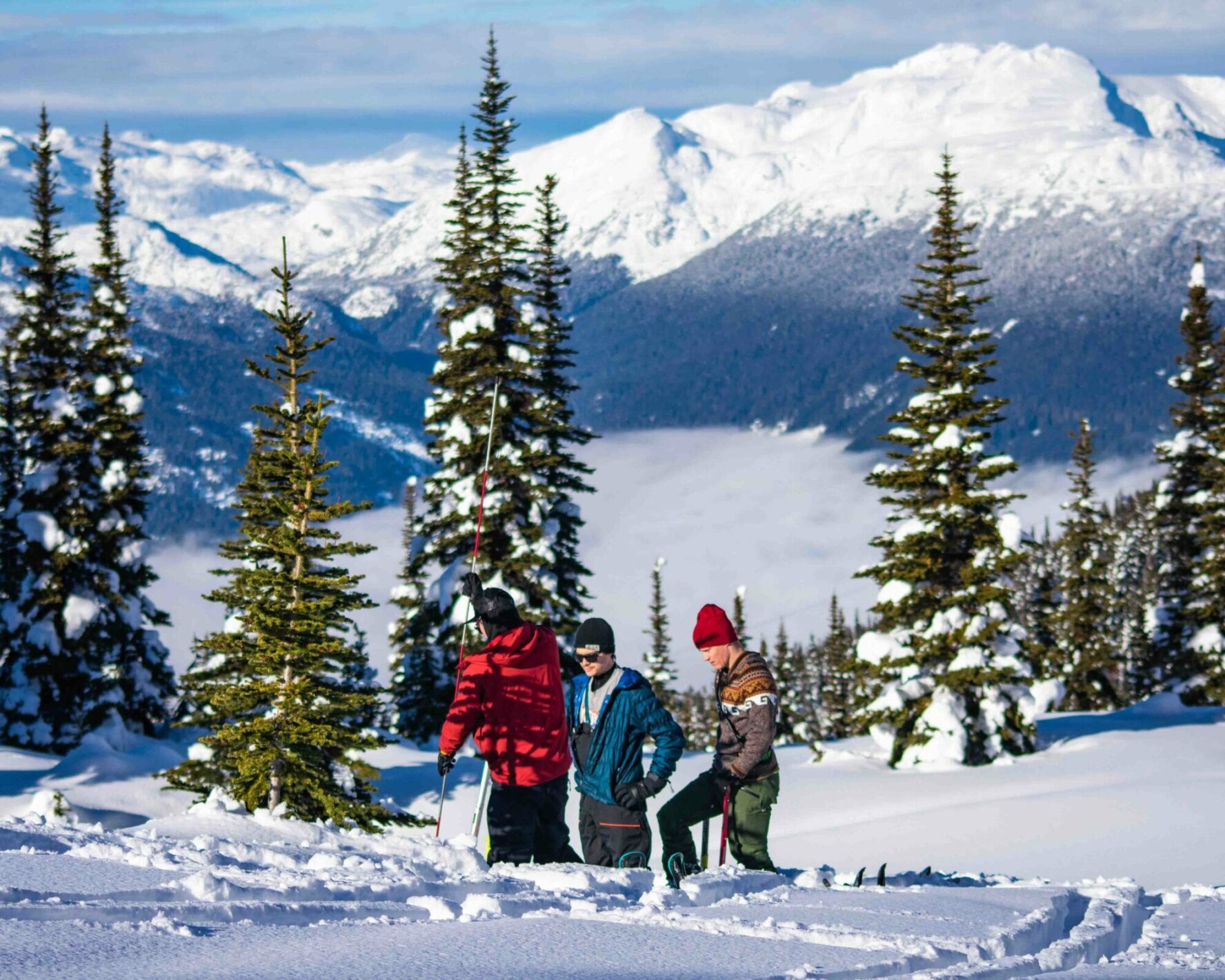 Participants putting newly-acquired skills to use