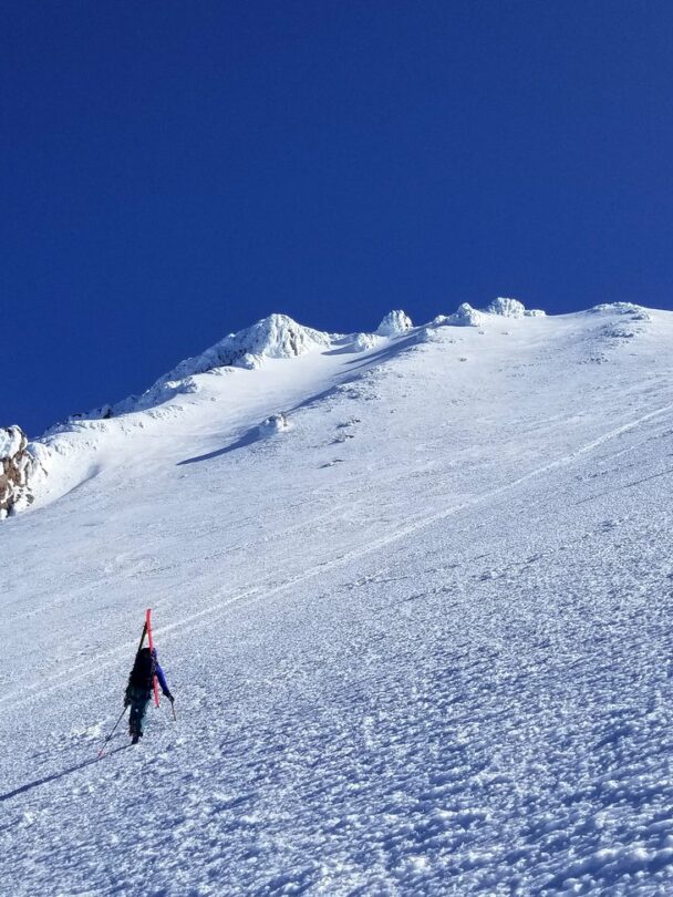 Ski Mountaineering on Mount Shasta, California