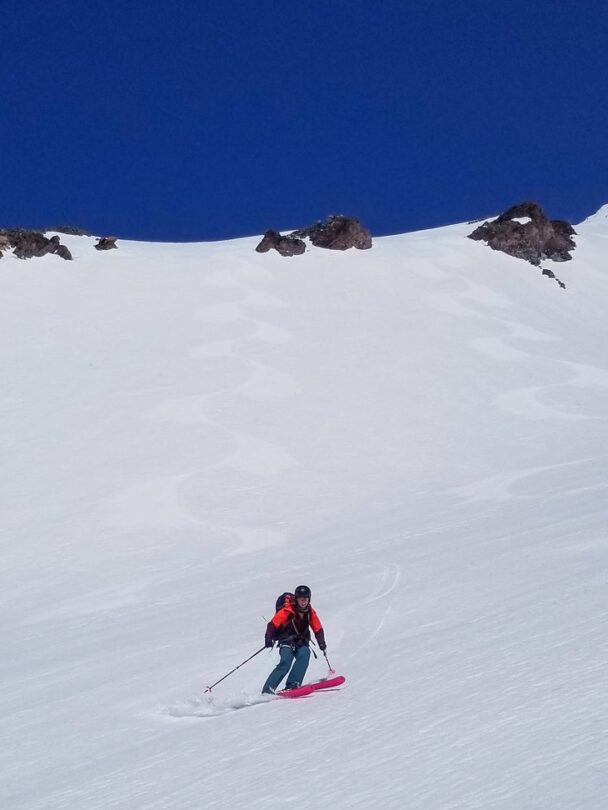 Ski Mountaineering on Mount Shasta, California