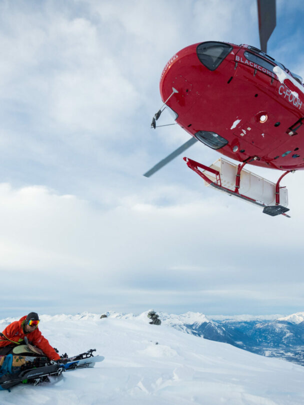 Heli-Accessed Ski Touring in the Tantalus Range