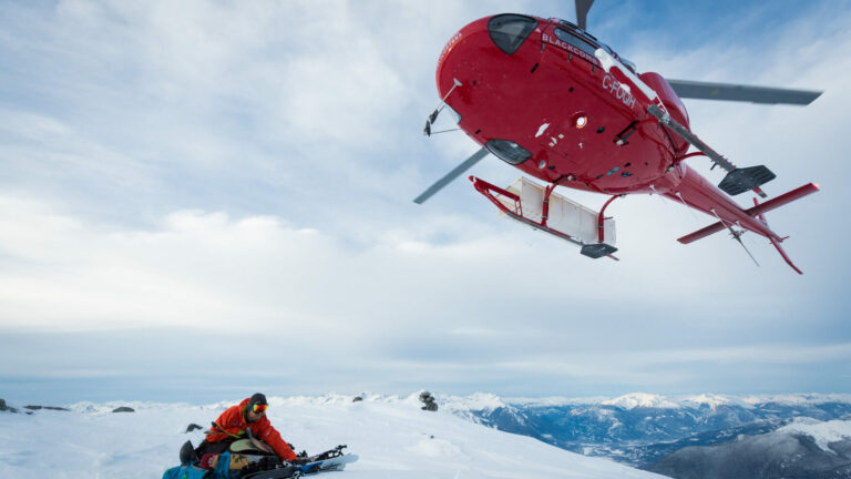 Heli-Accessed Ski Touring in the Tantalus Range