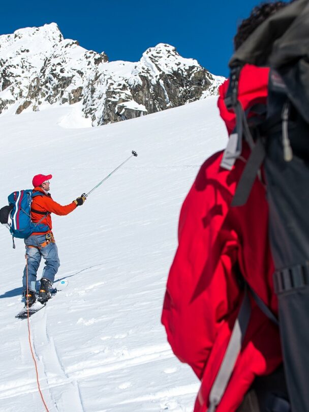 Heli-Accessed Ski Touring in the Tantalus Range