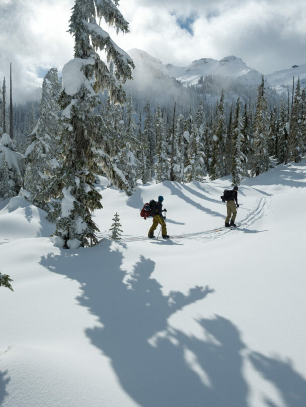 Heli-Accessed Ski Touring in the Tantalus Range