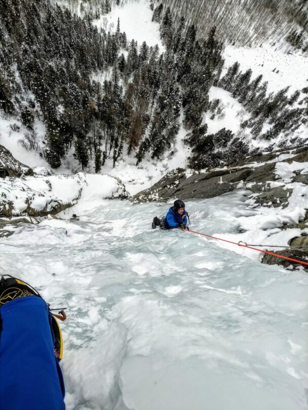 Ice Climbing in Telluride