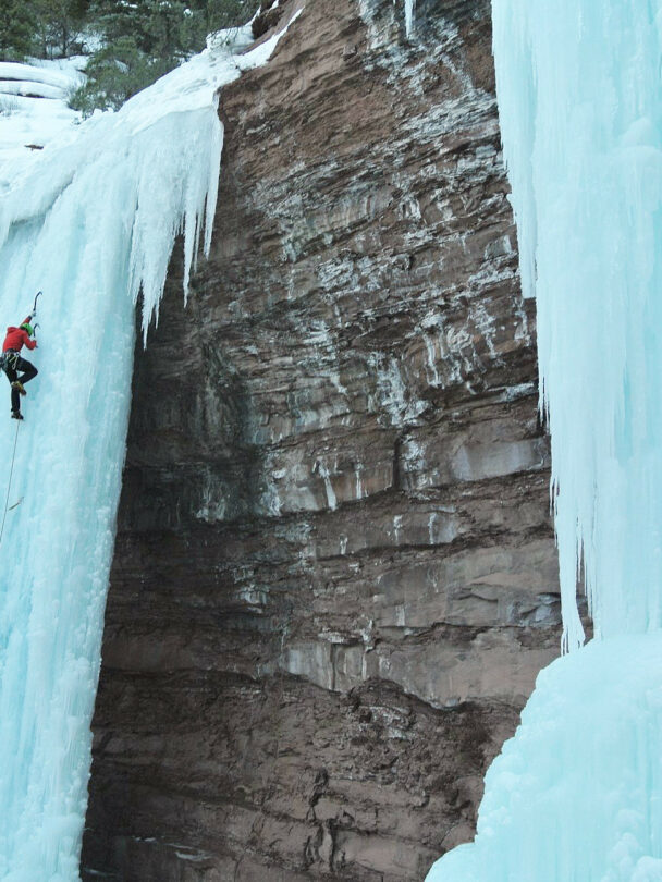 Ice Climbing in Telluride
