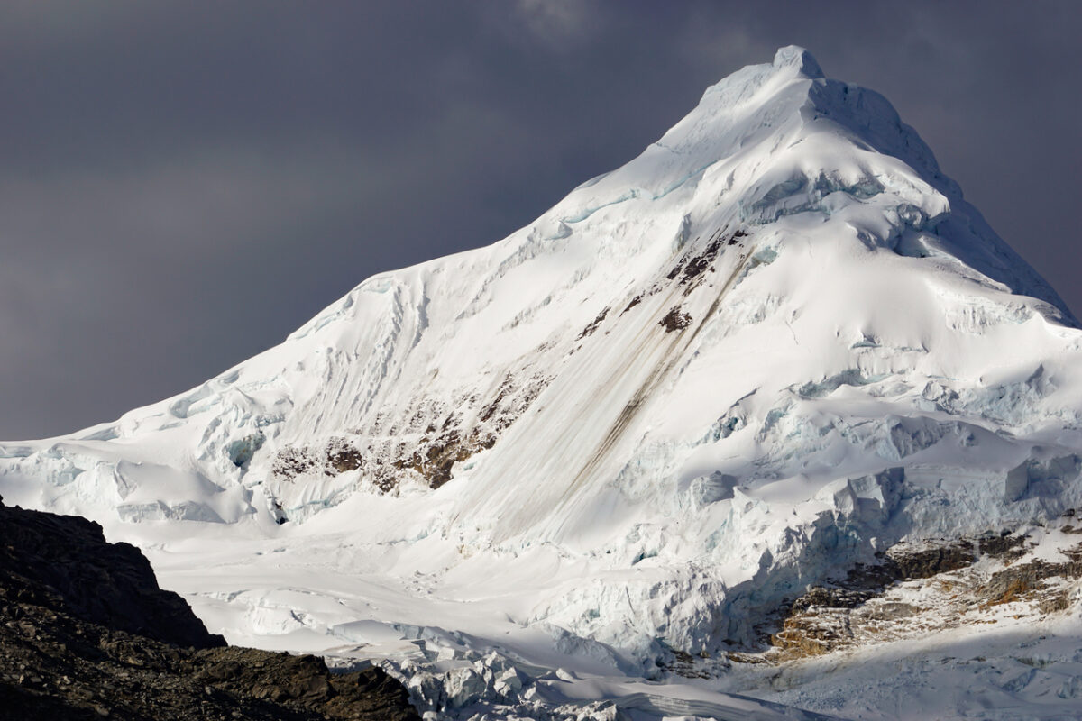 Tocllaraju summit in Peru