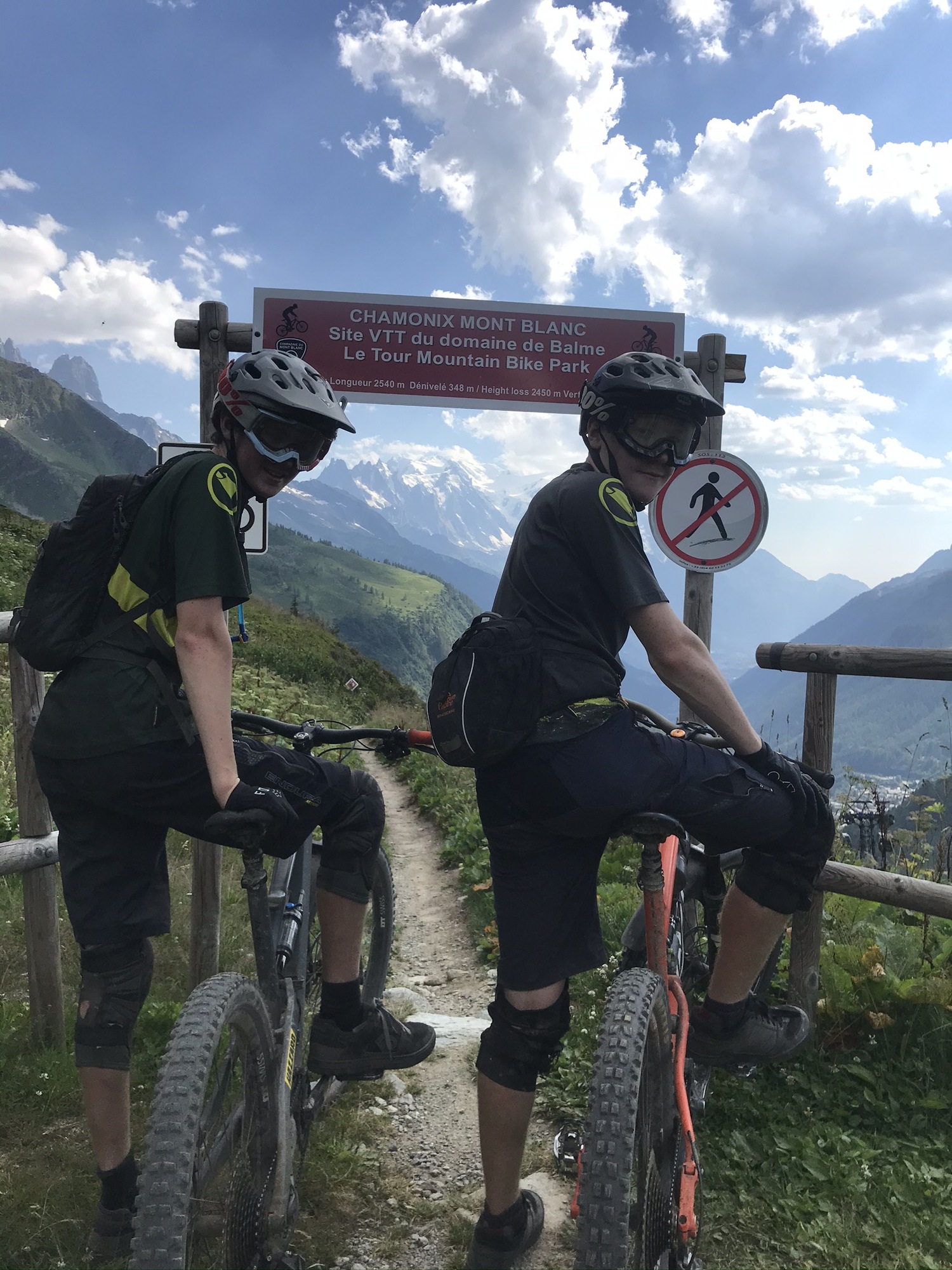 A short visit to the Le Tour Bike Park for an awesome day of mountain biking in Chamonix.