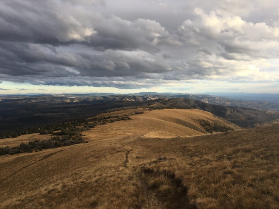 The San Juan Mountains in southern Colorado