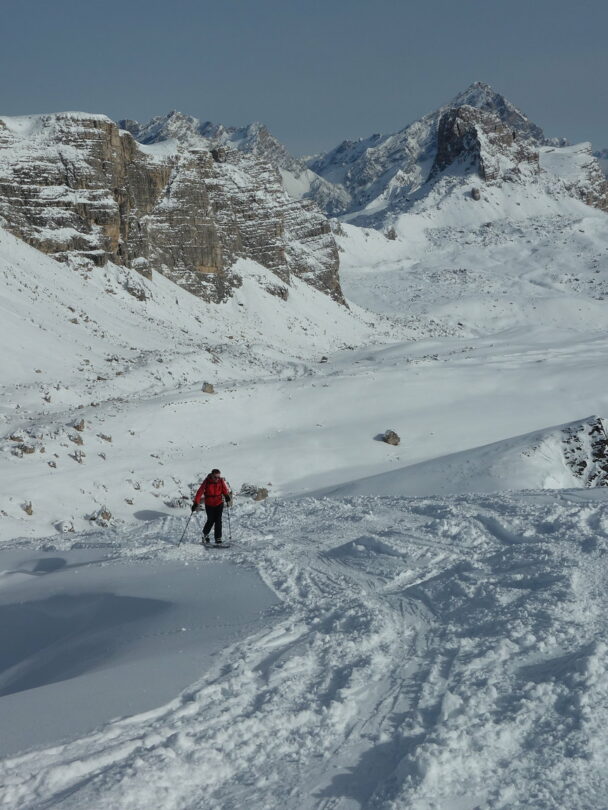 Backcountry skiing around Cortina d’Ampezzo