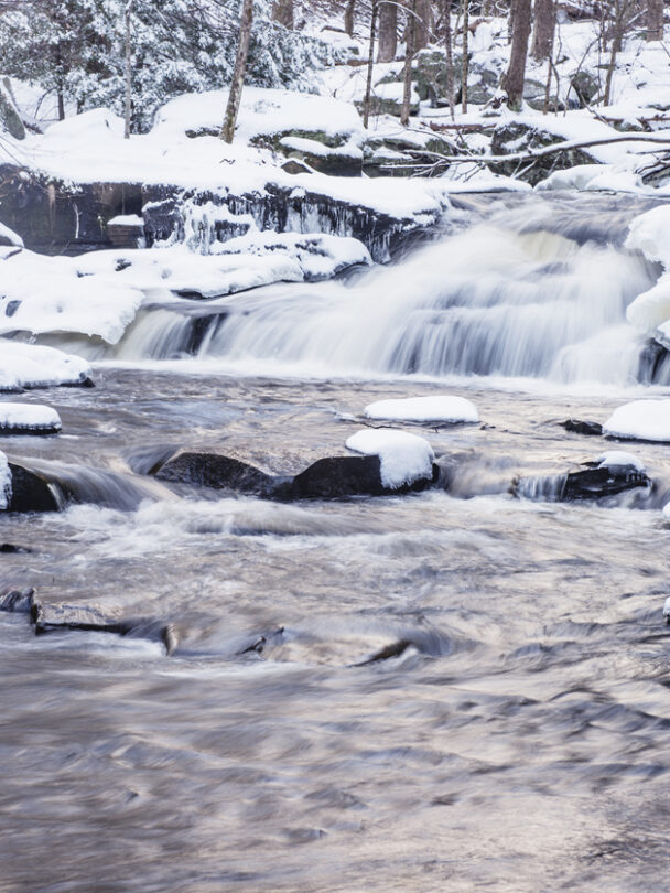 Hiking and snowshoeing in and around the Gunks, New, York