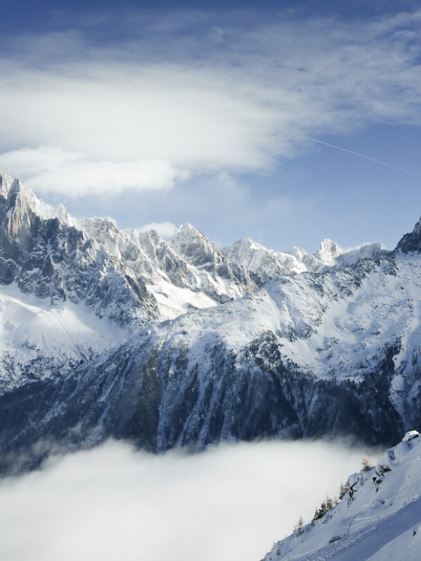 Backcountry skiing and avalanche awareness in Chamonix