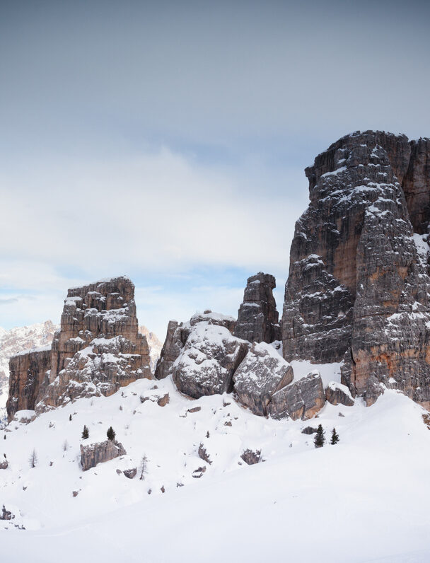 Backcountry skiing around Cortina d’Ampezzo