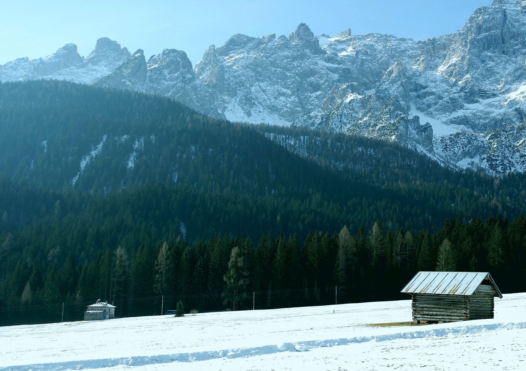 Croda Rossa in the Dolomites