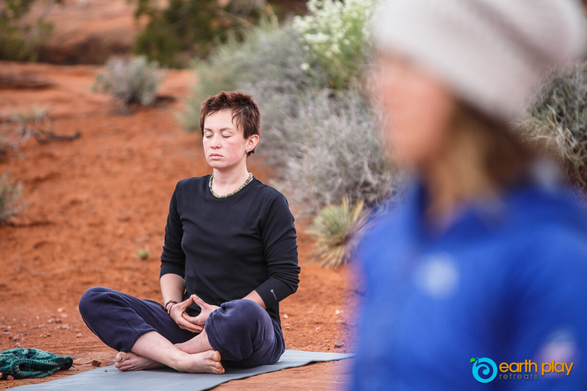 Meditation in Indian Creek