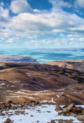 Lago Viedma lake in National Park Los Glaciares, Argentina