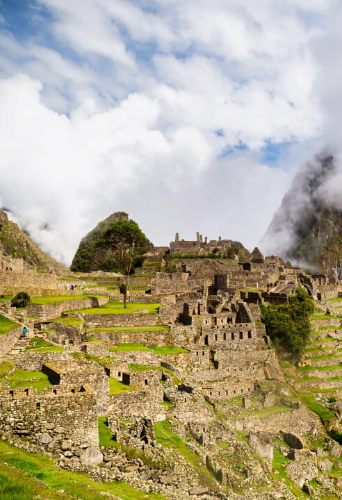 The Machu Picchu site is the end-point of this Inca Trail adventure, and is simply marvelous.