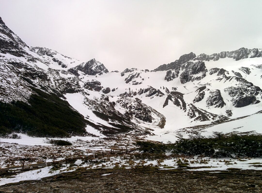 The Martial Glacier in Argentina