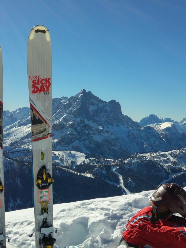 Backcountry skiing around Cortina d’Ampezzo