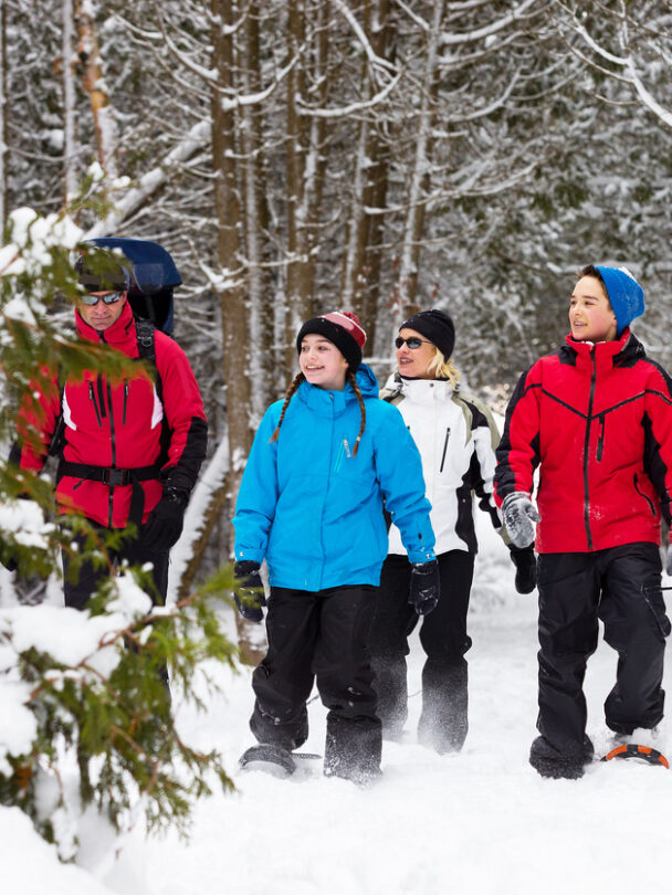 Hiking and snowshoeing in and around the Gunks, New, York